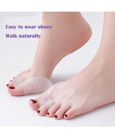 Icehao Toe Valgus Corrector & Bunion Straightener | Joint Pain Relief Aid | 24-Hour Painless Correction | 1 Pair | Complexion - Buy Online on GoSupps.com