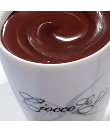 Oasi's Classic Hot Chocolate - Prepared for Pastry Hot Chocolate with Cocoa 22/24 - Glutin Free and Non-GMO - Ciocco Elite Line for Pasticerie Oasi's Kg 1