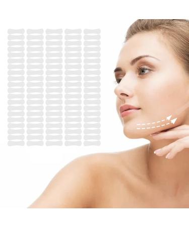 Sticker de Lifting du Visage R utilisable 100pi ces Anti- ge Effet Visage en V Sangle de Soutien pour Menton Rel ch