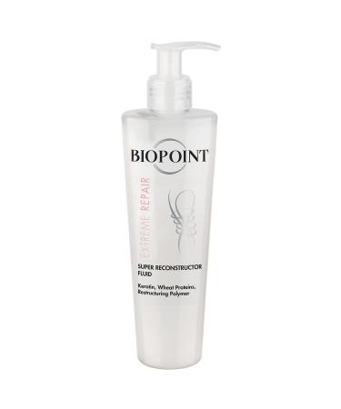 Biopoint Extreme Repair Super Reconstructive Hair Fluid with Keratin Pre-Shampoo Nourishing and Fortifying Action Promotes the Reconstruction of Hair Fiber 200 ml
