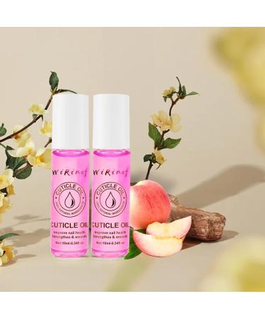Cuticle Oil for Nail Care - Peach Nails Oil with Organic Vitamin E & B Cuticle Oil for Nails Nail Oil Soothe Moisturize with Dropper Design to Prevent Nail Cracking and Dry - Buy Online on GoSupps.com