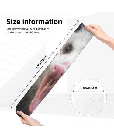 Opossum Possum Compression Socks for Women & Men | 15-20 mmHg Circulation Support for Running & Cycling - Buy Online on GoSupps.com