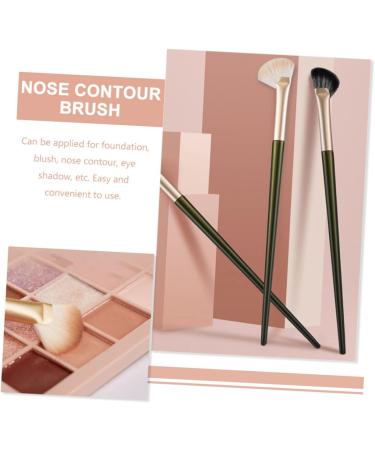 BELLIFFY 4pcs Nose Shadow Brush Concealer Brush under Eye Makeup Tool Makeup Accessory Flat Concealer Brush Nose Makeup Brush Nose Contour Brush Angled Makeup Brush Angled Eyeshadow Brush - Buy Online on GoSupps.com