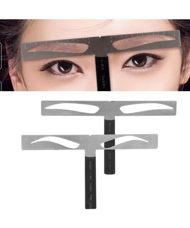 Buy Eyebrow Lineal Stencil | Three-Point Positioning Tool for Perfect Eyebrows | Semi-Permanent Makeup Accessories - Buy Online on GoSupps.com