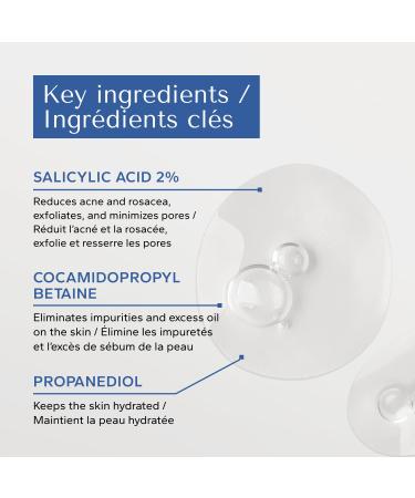 CLEAROLL Acne Relief - 2% Salicylic Acid Cleanser - Buy Online on GoSupps.com