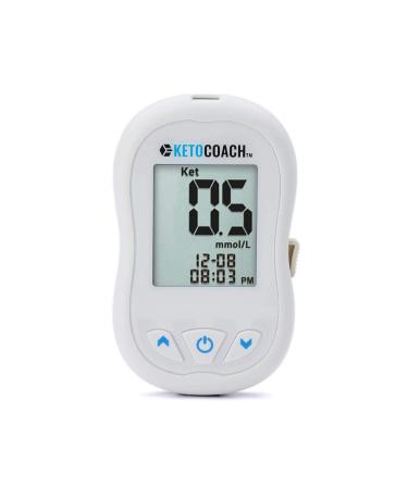 NEW KetoCoach Blood Ketone Meter Starter Kit | Affordably and Accurately Test if You're in Ketosis On The Ketogenic Diet By Measuring Blood Ketones