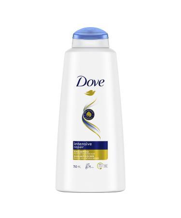 Dove Intensive Repair Shampoo with Bio-Nourish Complex revives damaged hair 750 ml 1 count (Pack of 1) Intensive Repair Shampoo