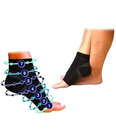 ISTOVO Foot Ankle Compression Stockings | Anti-Fatigue Varicose Veins Sleeves | L/XL | International Shipping Available - Buy Online on GoSupps.com