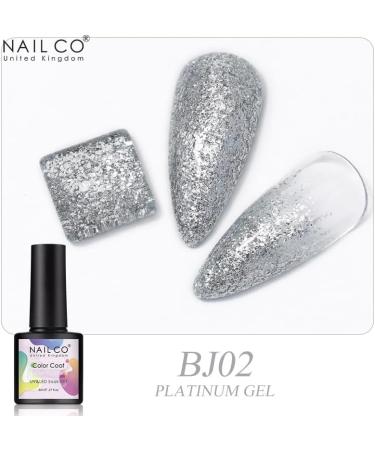 8ml Platinum Colors Starlight Gel Nail Polish UV Gel Varnish Soak Off Nail Art Varnishes Gel Lacquer Coat Manicure Design - (Color: 4135 Style A) 4135 / Style a - Buy Online on GoSupps.com
