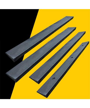 Large Kerb Ramps Heavy Steel Threshold ramps Car Threshold ramps Curb ramps Can be Used Under 3 tons Silver (100 * 8 * 2.5CM) - Buy Online on GoSupps.com