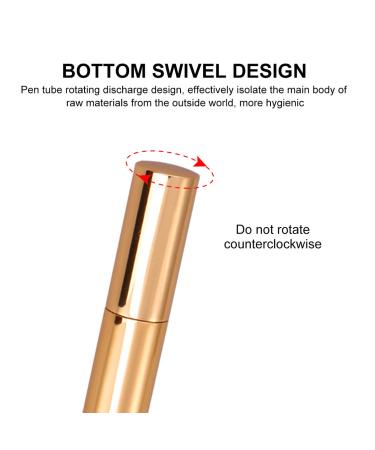 Lurrose Lip Gloss Twist Pens - Empty Nail Oil Brush Containers for Women & Girls (2 Pcs) - Perfect Cosmetic Solution - Buy Online on GoSupps.com
