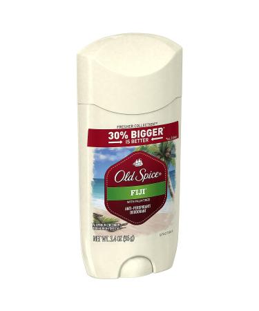 Old Spice Fresher Collection Men's Anti-Perspirant and Deodorant Fiji Scent - 3.4 Oz (Pack of 2) 3.4 Ounce (Pack of 2) Fiji - Buy Online on GoSupps.com