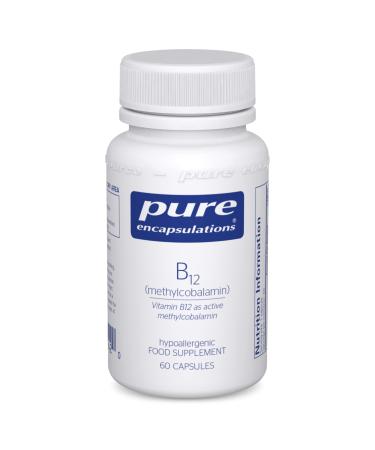 Pure Encapsulations - Vitamin B12 Methylcobalamin 1000 UG - Advanced Vitamin B12 for a Healthy Nervous System - 60 Capsules - Buy Online on GoSupps.com