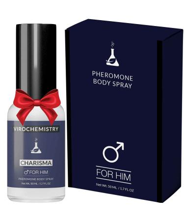 Pheromones to Attract Women for Men (Charisma) Body Spray - Bold Extra Strength Human Pheromones Fragrance Body Spray - 50ml (Human Grade Pheromones to Attract Women)