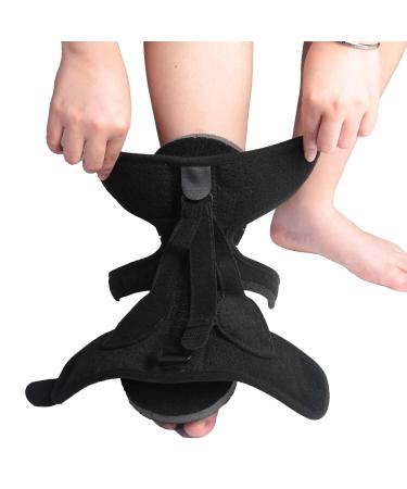 Adjustable Night Splint for Plantar Fasciitis & Achilles Tendonitis | Foot Pain Relief Boot for Fascia Tendon & Arch Pain Treatment - Buy Online on GoSupps.com