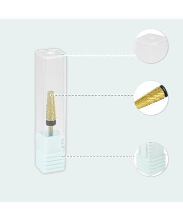 VOCOSTE Nail Drill Bits Tungsten Steel Nail Art Tools Gold Tone - Buy Online on GoSupps.com