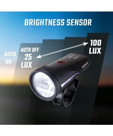 Sigma Sport Aura 100 / Blaze Link Set - Cordless StVZO Approved Front & Back Bicycle Lights for Safe Night Riding - Buy Online on GoSupps.com