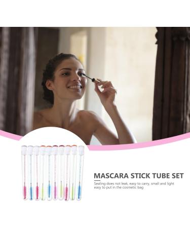 MUSISALY 10pcs Mascara Wand Tube Empty Eyelash Tube Empty Eyelash Wand Tube Eyelash Mascara Lipgloss Plastic - Buy Online on GoSupps.com