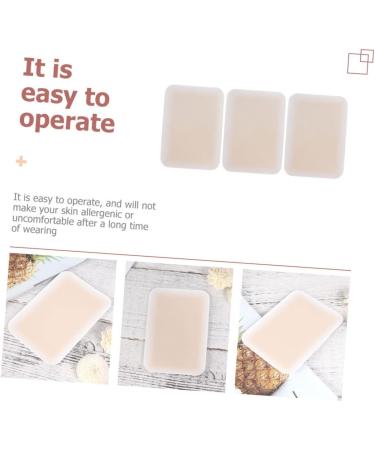 Beavorty Stickers Waterproof 3pcs Concealer Silicone Patches Invisible Tape Scar Conceal Sticker Scar Cover Pu Scar Stickers 14X10X0.2CM Khaki - Buy Online on GoSupps.com
