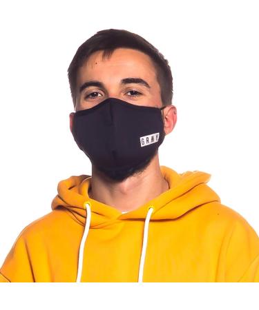 Mascarilla Grimey Box Logo Silver FW20 Black - Buy Stylish Face Mask for Global Shipping | High-Quality Fashion Accessory - Buy Online on GoSupps.com