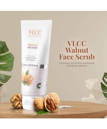Buy VLCC Walnut Face Scrub (80gm) - Exfoliating & Nourishing | International Shipping Available - Buy Online on GoSupps.com