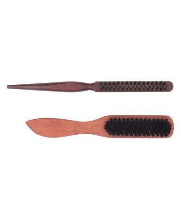 Grooming Beard Brush 2 Pack Durable Ergonomic Design & Soft Bristles for Men's Beard Care - Buy Online on GoSupps.com