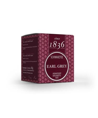 Since 1836 - Black Tea Earl Grey Bergamot Black Tea 15 Pyramid Bags