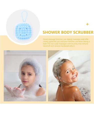 Frcolor 6-Piece Silicone Shampoo Brush Set | Scalp Massage & Bathing Brush for Babies & Kids | Gentle Hair Care & Cleaning Solution - Buy Online on GoSupps.com
