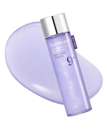 numbuzin No.9 NAD+ PDRN Glow Boosting Toner Hydrating & Firming Toner for Wrinkles Fine Lines & Dull Skin Peptides & Salmon PDRN for Radiance Korean Skincare 5.07 fl oz