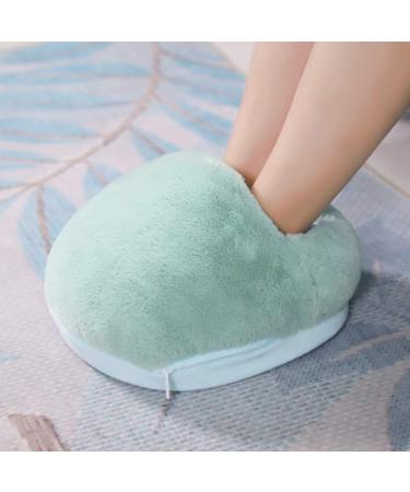 USB Heated Foot Warmer Pillow - 50 -60 Cozy Foot Bag for Winter | Perfect Cold Weather & Office Gift | Light Blue Foot Massage - Buy Online on GoSupps.com