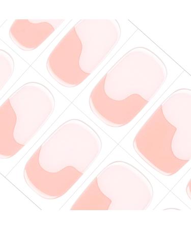 DANNI & TONI Semi Cured Gel Nail Polish Strips - Milk Swirls | Salon-Quality Manicure Stickers Set - Buy Online on GoSupps.com