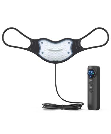 Red Light Therapy Lip Plumper Device Lip Plumping Enhancer LED Light Therapy Device for Lips Lip Plumper Tool Anti-Aging Lip Plumper for Fine Lines Enhance Lip Tone