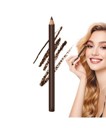 Pencil EyelinerSharpenable Eye Pencil Waterproof Cosmetics Tools for Daily Use in Various Environments Such as Home School Travel and for Business Travel Dark Brown