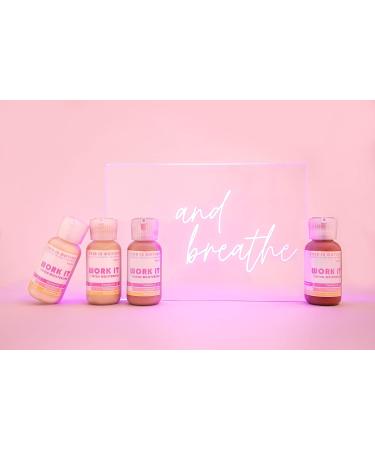 Skin in Motion Work It Moisturizer Tinted Sweat Resistant with Long Lasting Coverage Menopause Makeup Daily Tinted Moisturizer | Shade 3.0 Dark - Buy Online on GoSupps.com