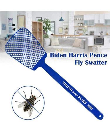 Biden Harris Pence Fly Swatter 2020 Debate Truth Over Flies Portable Fly Swatter Holed Handle Design for Home Office Car Room Garden Yard - Buy Online on GoSupps.com
