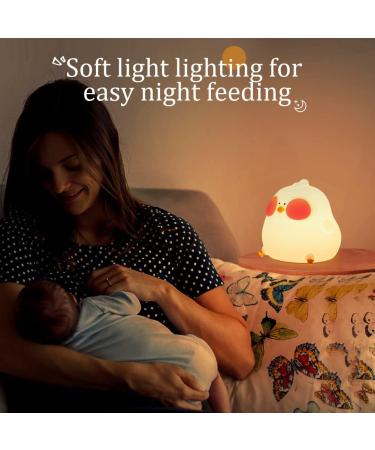 URAQT Cooku Chick Night Light - Portable 7 Colour Changing Baby Night Light with Remote, Timer & Dimmable Silicone Lamp for Kids - Perfect for Baby, Children & Teenager Room Decor - Buy Online on GoSupps.com