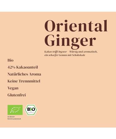 MARC & KAY Organic Drinking Chocolate - Exotic Oriental Ginger Flavor for International Shipping - Buy Online on GoSupps.com