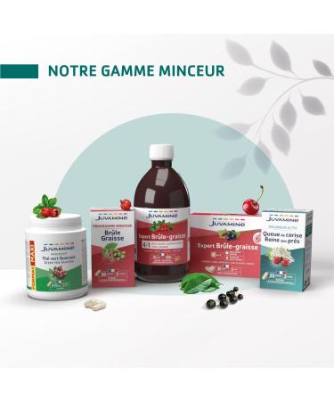 JUVAMINE - Active Drainer - Cherry Tail and Meadowsweet - Promotes Kidney Elimination of Water - 50 capsules of plant origin - Buy Online on GoSupps.com