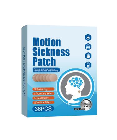 36PCS Motion Sickness Patches for Car Boat Rides Cruise Airplane Trips for Kids and Adults Sea Sickness Patch Type 3