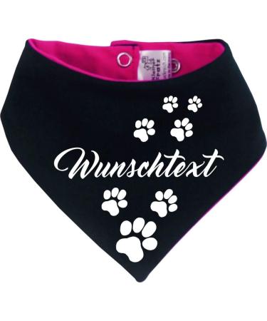 Multicolor Adjustable Dog Collar - Pink & Navy (45-52 cm) | Bilateral Design for Comfort - Buy Online on GoSupps.com