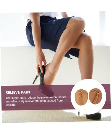 High Heel Insole Cushions - 5 Pairs Soft Toe Cover Pads for Comfort & Support - Buy Online on GoSupps.com