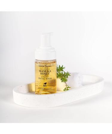 Wild Ferns Manuka Honey Facial Wash - 95% Natural | 100ml - Buy Online on GoSupps.com