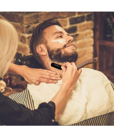 Professional Straight Cut Edge Barber Razor | Folding Shaving Razor for Precise Grooming - Buy Online on GoSupps.com