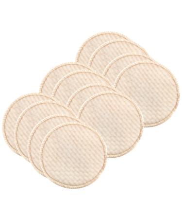 SHOWERORO 12pcs Nursing Pad Organic Breastfeeding Essentials Spill Prevention Breast Pad for Breastfeeding Breast Feeding Breastfeeding Milk Pad Cushions Postpartum Cotton Supplies