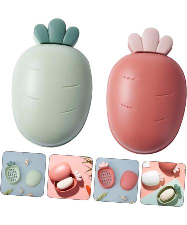 LABRIMP 2pcs Boxes Soap Box Household Storage Rack Pp - Buy Online on GoSupps.com