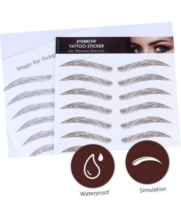 Ipetboom 4pcs Eyebrow Stickers 4d Eyebrow Trimming Transfer Paper - Buy Online on GoSupps.com