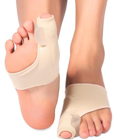 LIULDASHUN 1 Pair Bunion Pads Bunion Corrector Toe Sleeves Bandage Toe Bunion Corrector Protector Gel Polyurethane Toe Spreader Toe Straightener Gel Polyurethane Spreader Relief