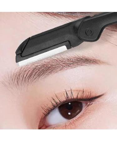 Eyebrow Trimmer for Women | Set of 3 Stainless Steel Scissors & Brush | Professional Hair Removal Tool for Men & Women - Buy Online on GoSupps.com