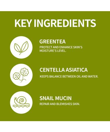 COXIR Green Tea Clear Emulsion 100 ml (3.38 oz) to soothe and hydrate the skin - Buy Online on GoSupps.com