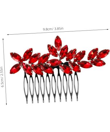 FOYTOKI Bridal Headwear Wedding Hair Clips for Brides Hair Comb Hair Side Comb Diamond Hair Accessories Rhinestone Hair Accessories Bridal Hair Accessories Wedding Hair Accessories - Buy Online on GoSupps.com